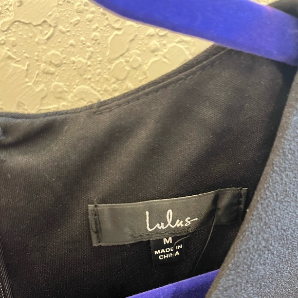 Lulu’s Black Sheath Dress NWT - Picture 5 of 5